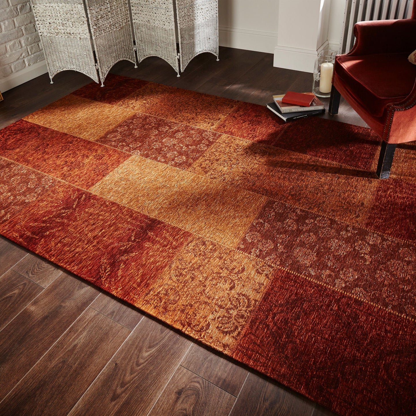 PATCHWORK CHENILLE
