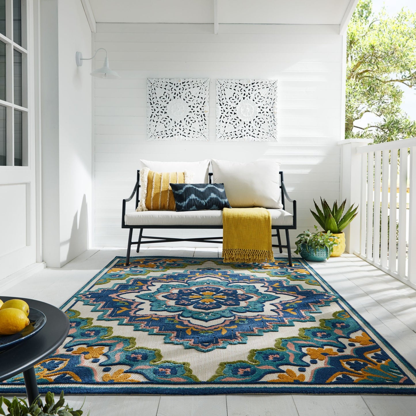 BEACH FLORAL OUTDOOR