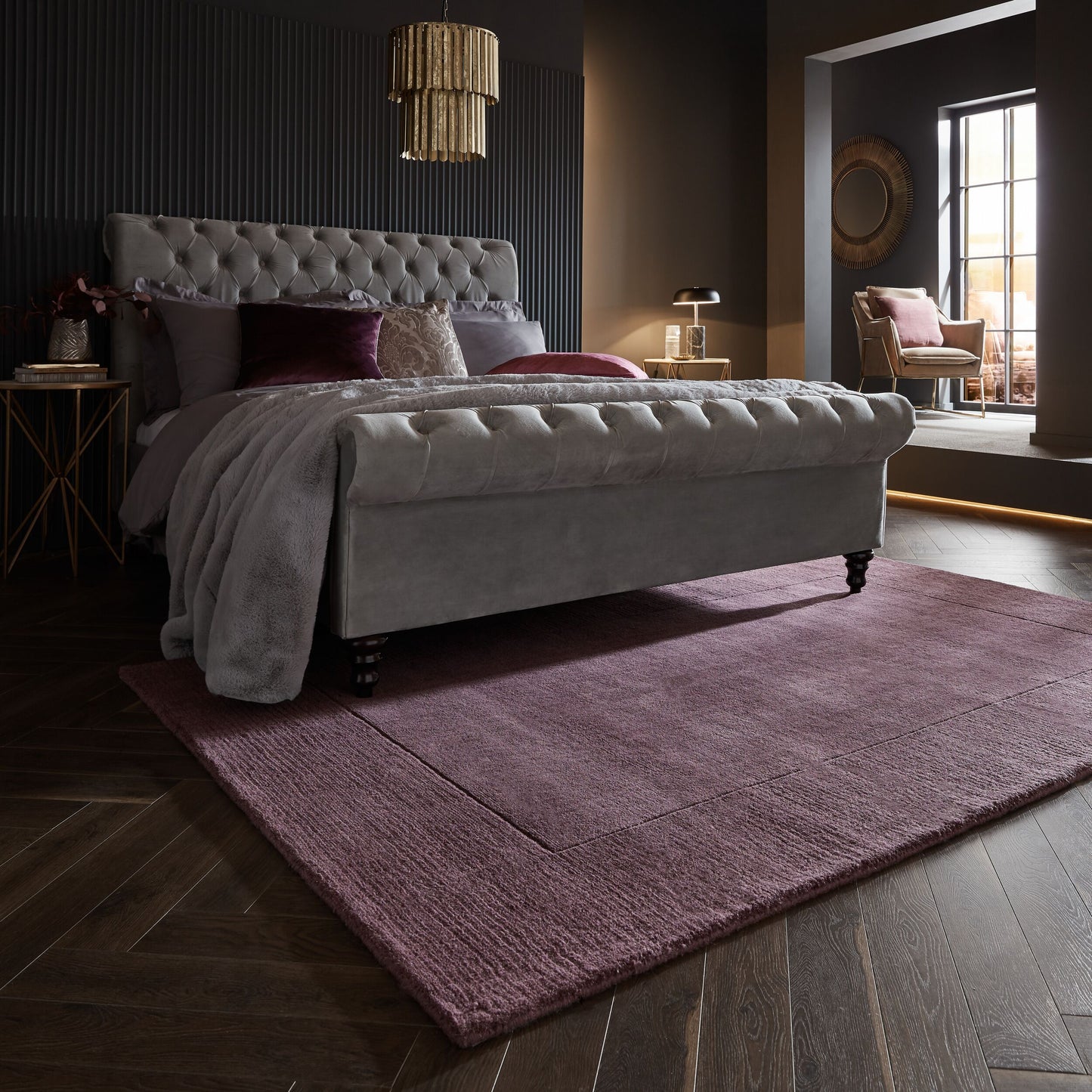 TEXTURED WOOL BORDER