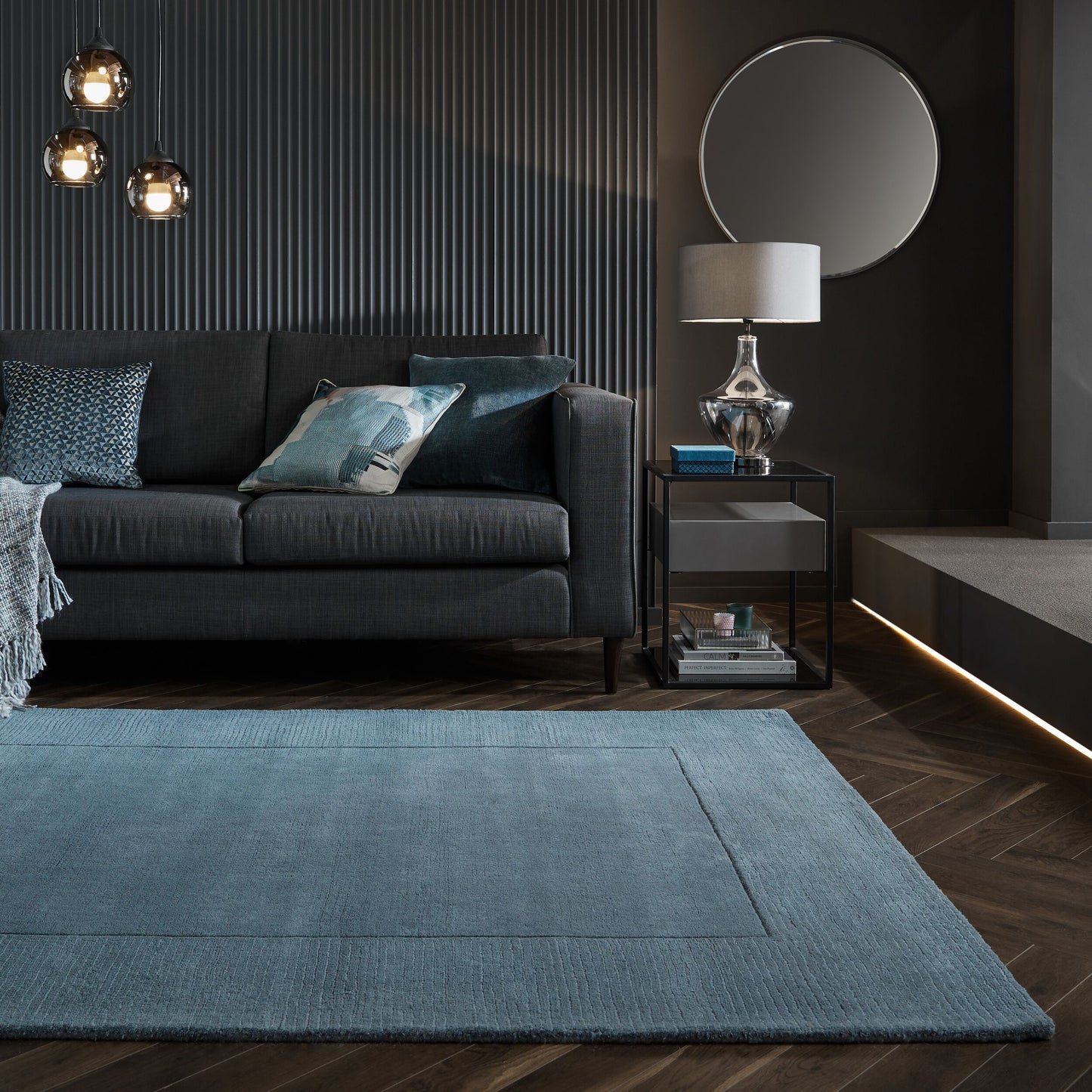 TEXTURED WOOL BORDER