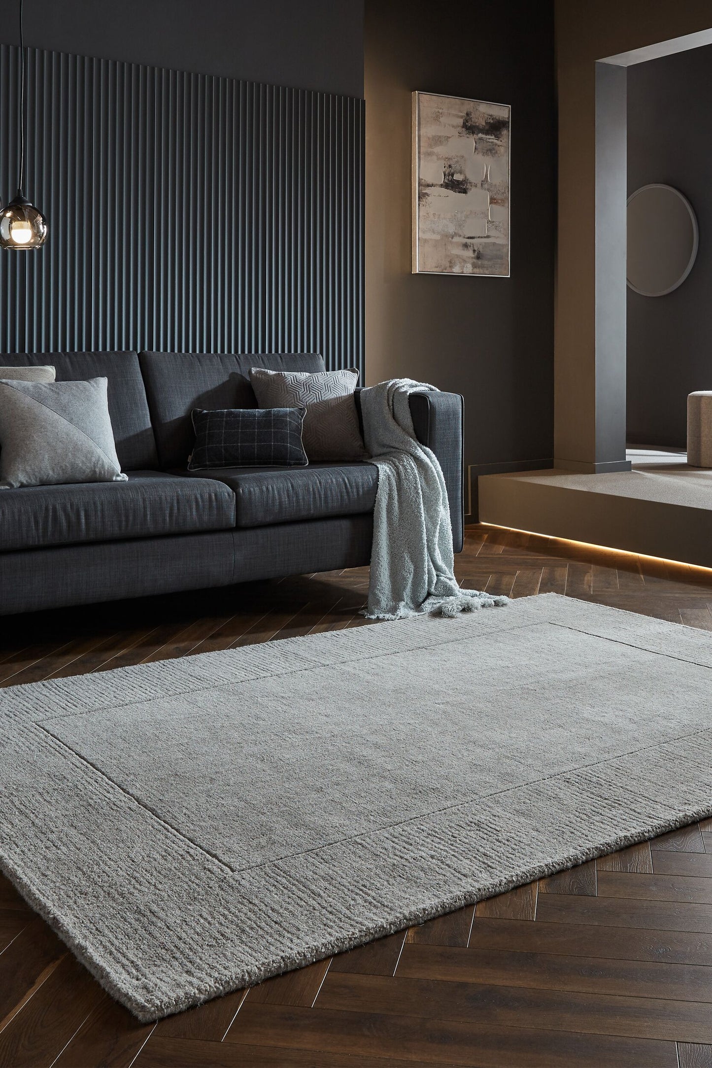 TEXTURED WOOL BORDER